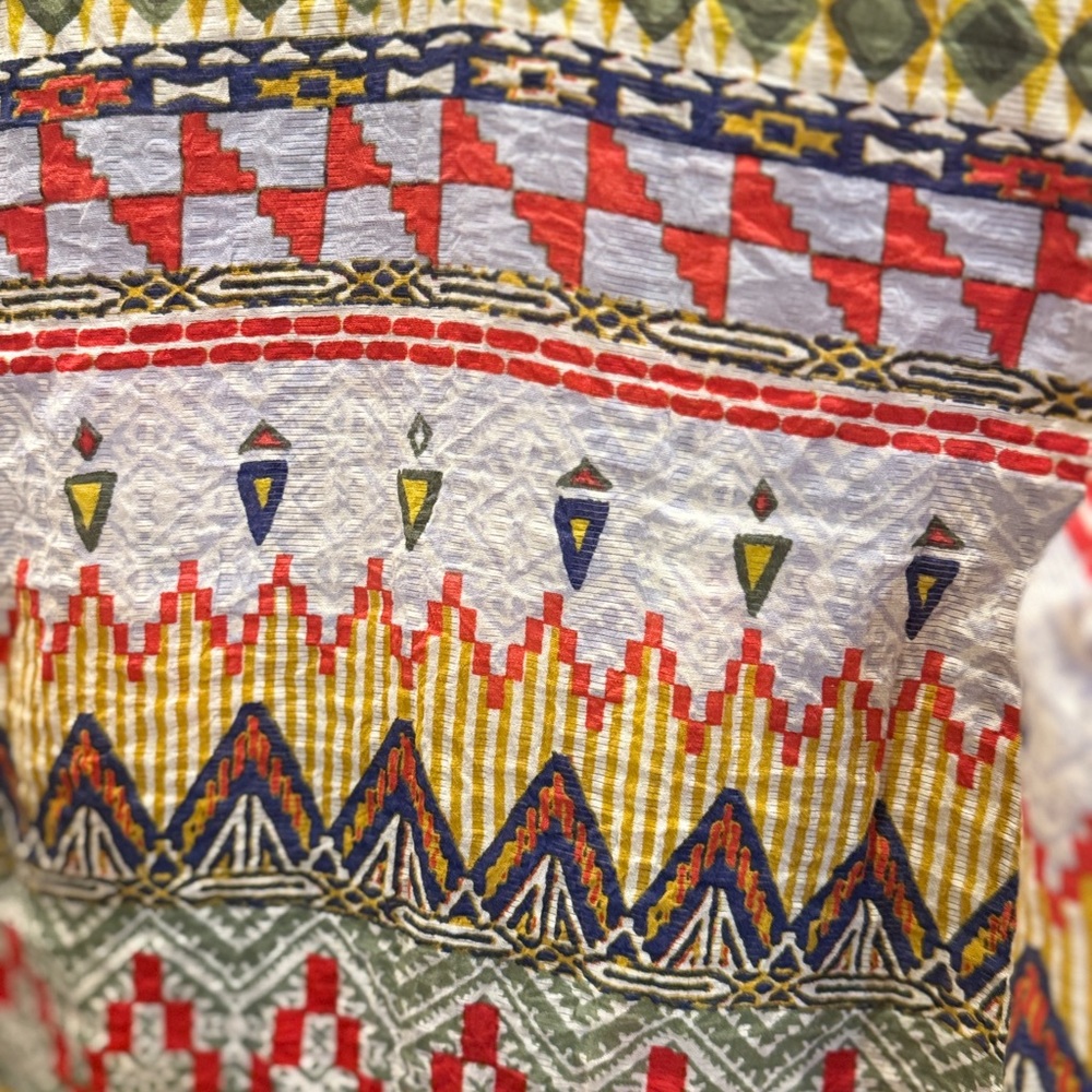 Multiples Multicolor Geometric Utility Shirt/Jacket - Picture 16 of 16